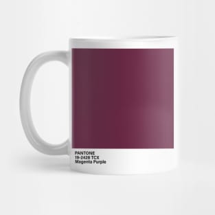 pantone 19-2428 TCX Magenta Purple Mug